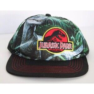 Jurassic Park Hat Youth Jurassic World Velociraptor Snapback NWOT